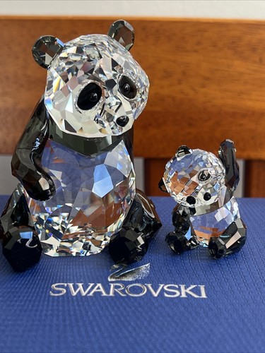 Swarovski panda mother - mother, with