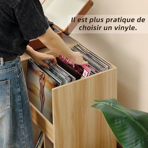 Large record stand - , with