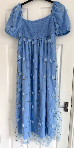 Shein maternity blue floral - shein,