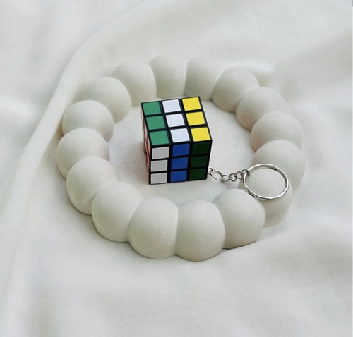 Rubik cube keychain - rubik’s,