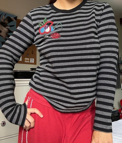 Sandro paris striped knit - striped,