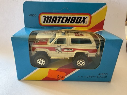 Matchbox mb50 4x4 chevy blazer - 4x4,