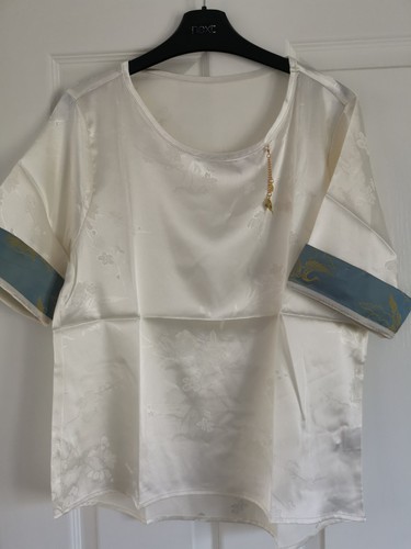 Ladies silk satin - silk, shirt