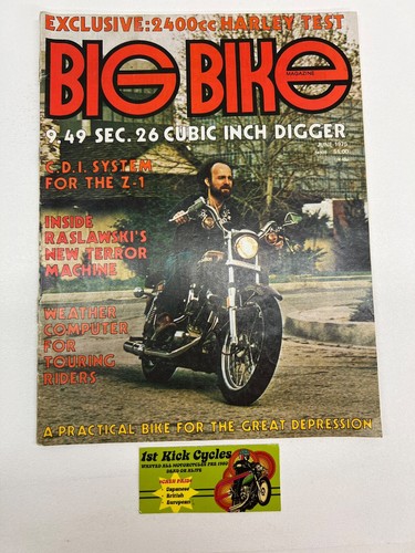 Big bike magazine - big, 1975