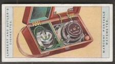 LAMBERT & BUTLER-WIRELESS TELEGRAPHY 1909-#20- MARCONI PORTABLE WAVEMETER 