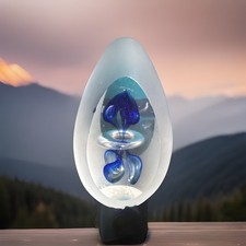 Vintage Art Glass Paperweight