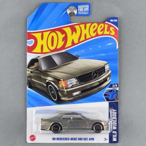 Hot wheels mercedes benz - hot, '89