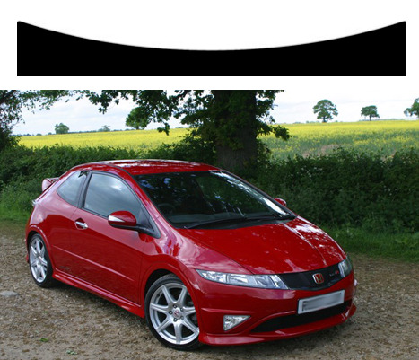 Pre cut sunstrip for - , civic
