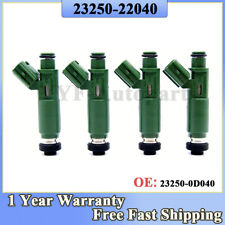 4Pcs TOYOTA AVENSIS CELICA MR2 COROLLA 1.8 VVTI 01-08 FUEL INJECTORS 23250-22040