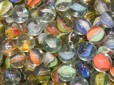 50 PLUS Glass Marbles