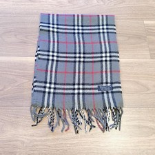 Authentic Burberry nova check 100% lambswool premium scarf