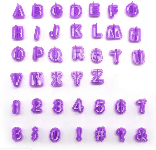 40pcs set alphabet number - alphabet,