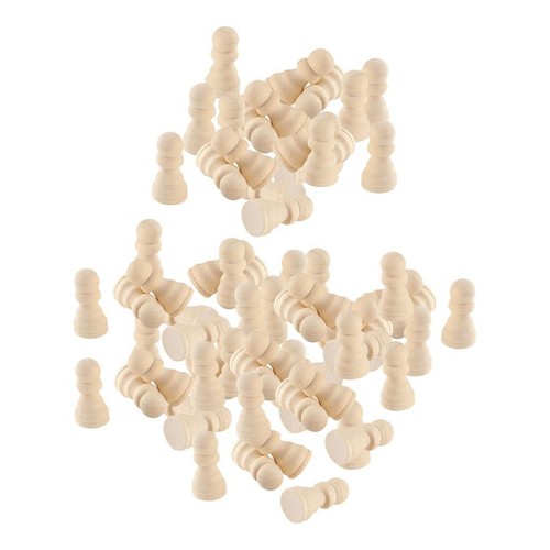 Wooden chess set - 20/50,