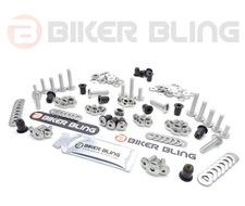 Yamaha TDM 900 2008 large headed screen fairing bolts rubber well nuts kit