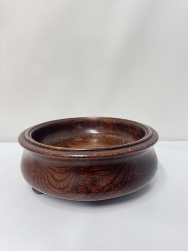 Vintage hand turned wooden - turned,