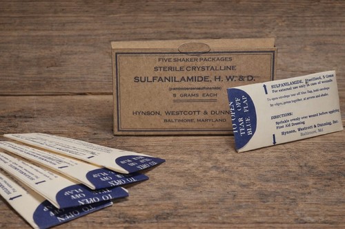 Ww2 sulfanilamide packet - ww2,