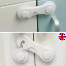 10x Child Baby Toddler Cupboard Cabinet Safety Locks Proof Door Drawer Fridge UK