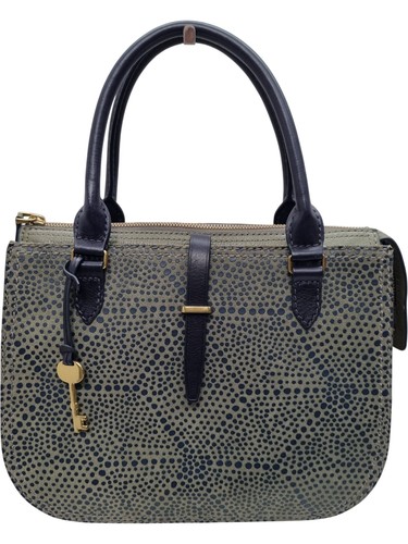 Fossil polka dot satchel - fossil,