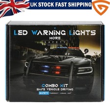 4x 6 LED Amber Recovery Strobe