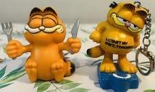 2x Garfield Figures PVC