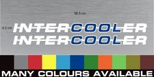 Intercooler Window Decals / stickers - suitable for Scania