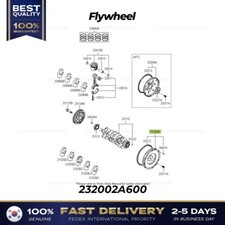⭐Genuine⭐ Flywheel 232002A600 for Hyundai Elantra Kia Cerato