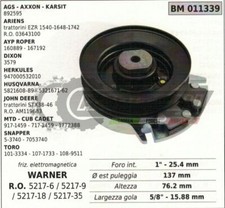 Electromagnetic Clutch Warner Lawn Mower Snapper 53740 7053740