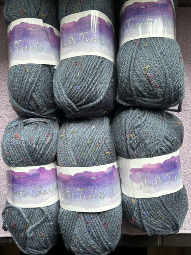 Cygnet multi tweed chunky yarn - cygnet,