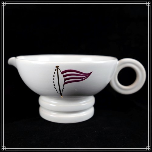 Small faience milk - faience, jug