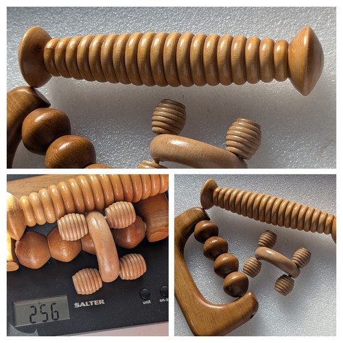 Wooden massage tools self - massage,