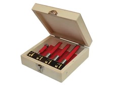 Faithfull Router Bit Set for Worktop Jig, 4 Piece - FAIRBSKWJ