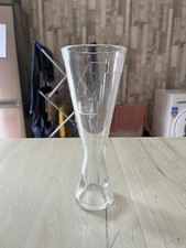 JOHN ROCHA Signed Waterford Crystal 9” Tall Geo Bud Vase