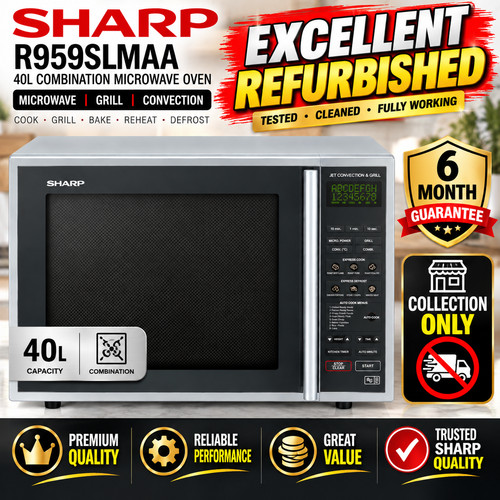 Sharp r959slmaa 40l 900w - sharp,