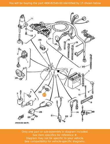 Yamaha neutral switch assy - yamaha,