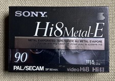Sony Hi8 Metal-E video