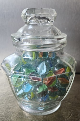 Glass marble joblot mixed - glass,