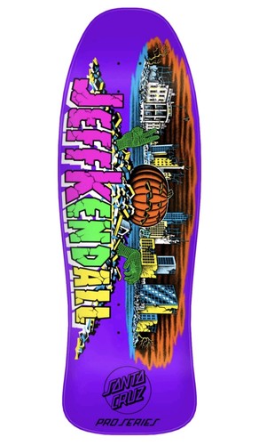 Santa cruz skateboard deck - santa,