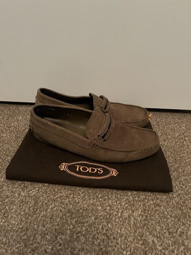 Tod men brown suede - men's,
