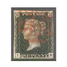 1840 1d  Black SG 2 