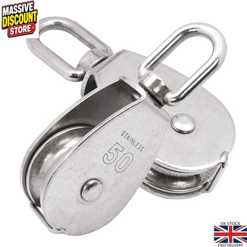 Swivel pulley stainless - -,