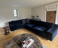 Navy Velvet Habitat Hendricks