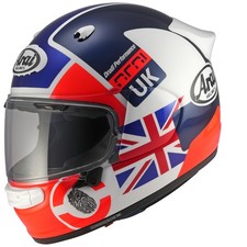Arai Quantic Nation UK Motorcycle Helmet (White/Blue/Red) Size :L (59)