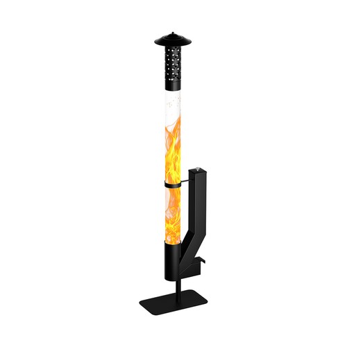 Glass flue patio - glass,