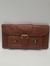 Mulberry Emmy Long Photo Purse/wallet. Brown Leather, Lovely Condition