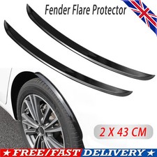 x2 Universal Car Wide Fender Flares Wheel Arch Extensions Protector Trim Cover
