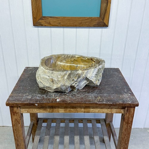 Petrified wood sink x 37 - sink,