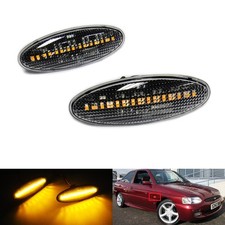 2x Clear Lens Side Indicator