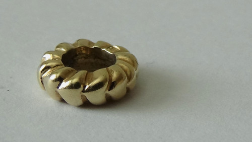 Pandora 14ct gold band - pandora,