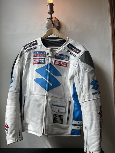 Suzuki vintage leather - suzuki,