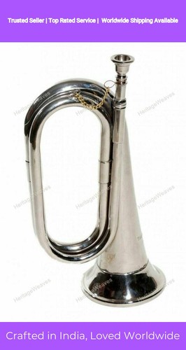 Bugle nickle finish old - old, school